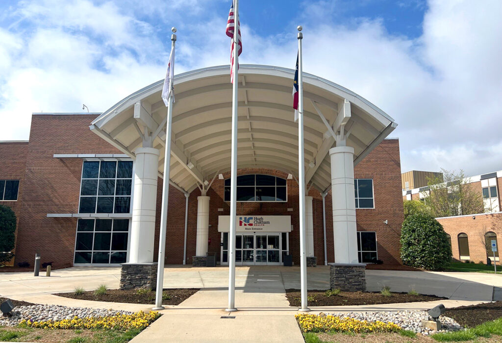 Hugh Chatham Health Main Entrance