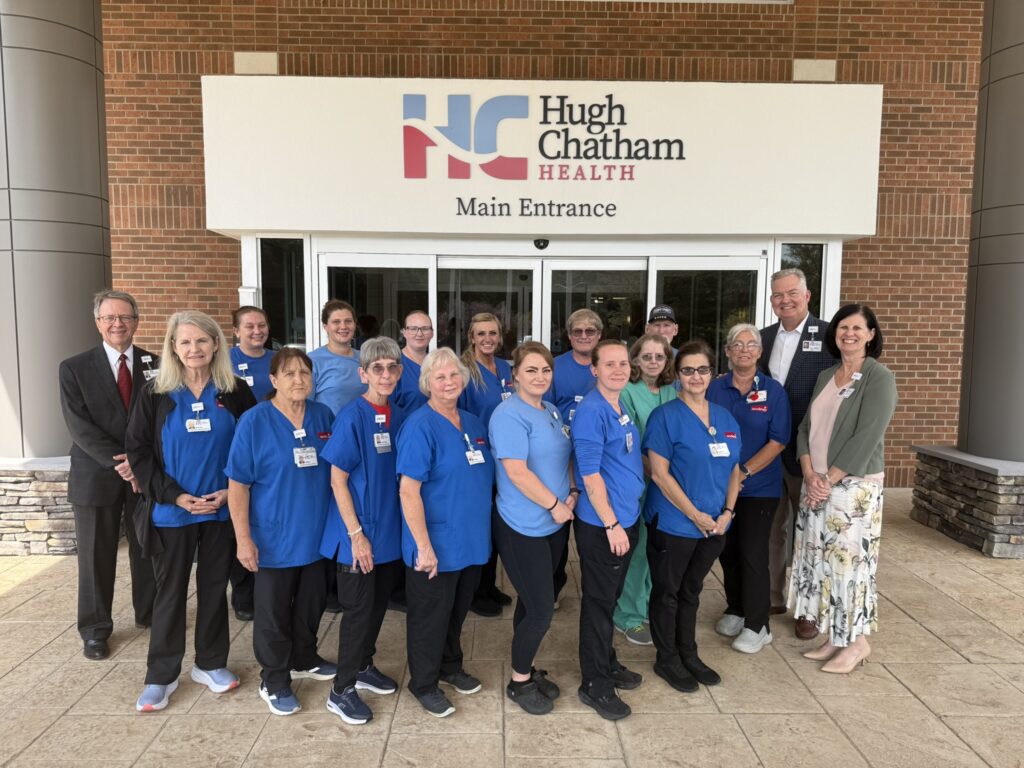 Environmental Services Team at Hugh Chatham Health